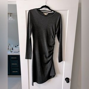 Michael Kors long sleeve dress with side zip